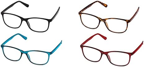 משקפי ראייה - 4 מארז - משקפי קריאה - שילוב אופנה - +1.25,מגוון,77839901