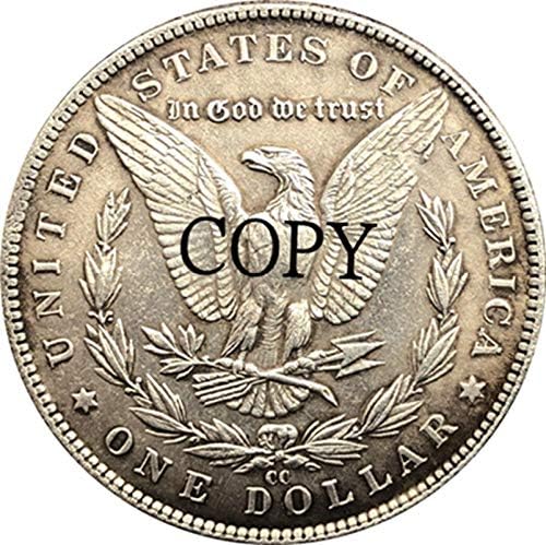 הובו ניקל 1890-CC ארהב מורגן דולר מטבע עותק סוג 188