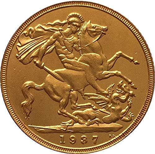 1937 בריטניה ריבון - ג'ורג 'VI מטבעות העתק מתנות קופיקציה