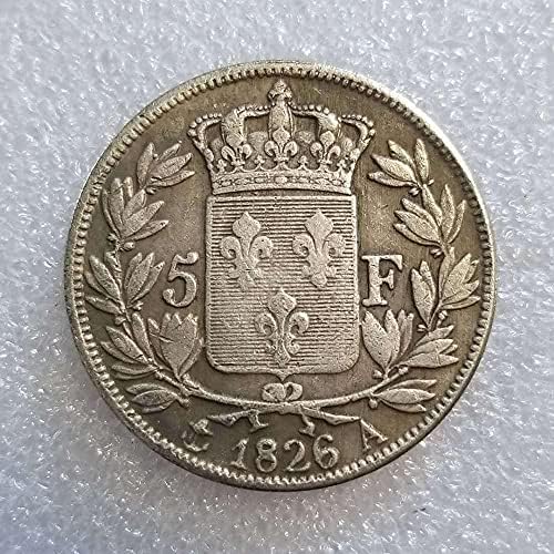 מלאכות עתיקות 1826 אוסף מטבעות זיכרון מטבעות זיכרון צרפתית כסף צרפתית 2001