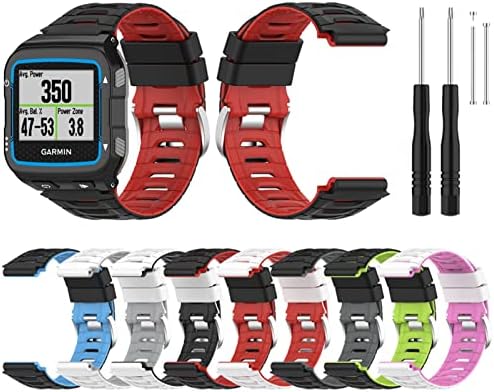 להקת שעון סיליקון של Vevel עבור Garmin Forerunner 920XT רצועה צבעונית החלפת צמיד אימונים ספורט שעון