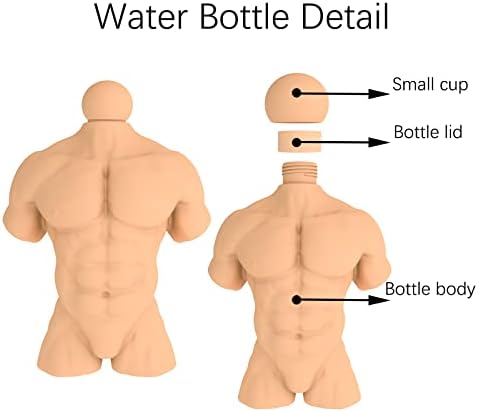 42 גרם בקבוקי מי גוף עם כוס קטנה ， כד מים כושר 0.3 ליטר ， בקבוק הידרו גדול ， בקבוק מים ספורט לגברים