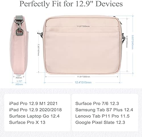 שקית שרוול מוקו לטבליות 12.9 אינץ ', אחסון נשיאת טבליות כיסוי טבליות מתאימות ל- iPad Pro 12.9