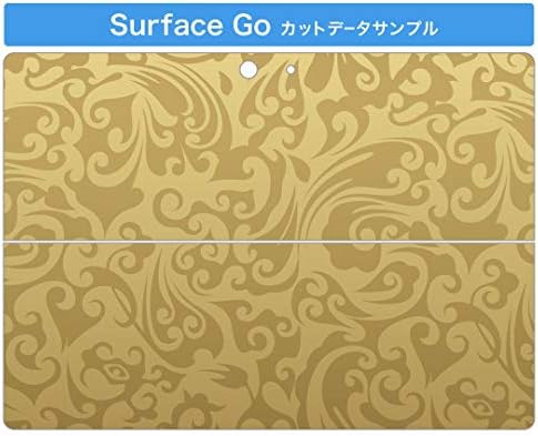 כיסוי מדבקות Igsticker עבור Microsoft Surface Go/Go 2 אולטרה דק מגן מדבקת גוף עורות 000776 דפוס DAMASK