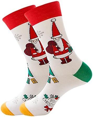 גרביים לגרבי חג המולד ביצועים מזדמנים של כותנה כותנה ספורט גרביים חמים סריגי נוחות חמודים