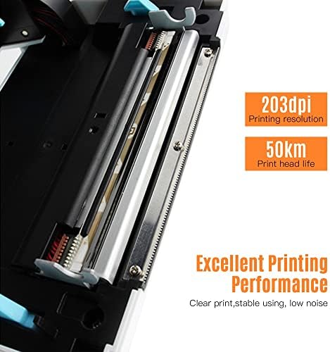 מדפסת תווית תרמית שולחן עבודה עבור 4 * 6 משלוח חבילה כל אחד תווית יצרנית 180 ממ / שניות תרמית מדבקת מדפסת מקס.נייר