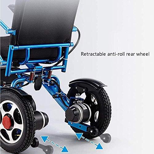 אופנה נייד כיסא גלגלים קל משקל אינטליגנטי מתקפל לשאת חשמלי כסאות גלגלים עמיד כיסא גלגלים בטוח וקל