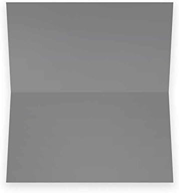 כרטיסי מקום שחור ואפור - סגנון אוהל - 10 חבילה - חזית ריקה לבנה עם גבול צבע אחיד - שם שולחן מיקום ישיבה ציוד למסיבות