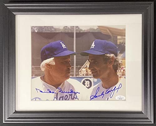 Sandy Koufax חתום תמונה 8x10 la dodger