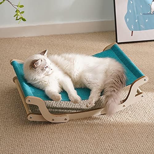 חתול ערסל מיטת-עץ חתול נדנדה ריהוט לנשימה קירור מיטה לחיות מחמד עבור מקורה חתול וגור