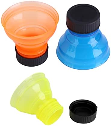 6 יחידות ברור סודה יכול מכסים, 2.36 בקוטר לשימוש חוזר בקבוק פיז מכסה כובע יכול מכסה נייד רחיץ לשתות יכול
