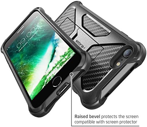 I-Blason Case עבור iPhone SE 2020 / iPhone 7/8, Transformer Kickstand iPhone 8 2017 שחרור חובה כבד שכבה