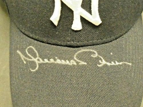 מריאנו ריברה חתמה על כובע הפרישה של ניו יורק ינקי עם שטיינר COA - כובעי חתימה