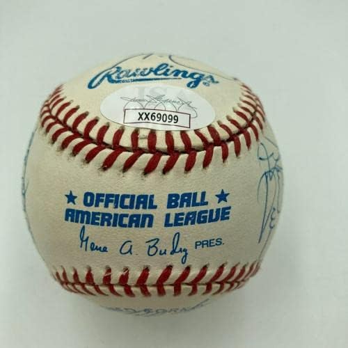 1996 בניו יורק ינקיס סדרה העולמית אלופת אלופות החתימה בייסבול דרק ג'טר JSA - כדורי בייסבול חתימה