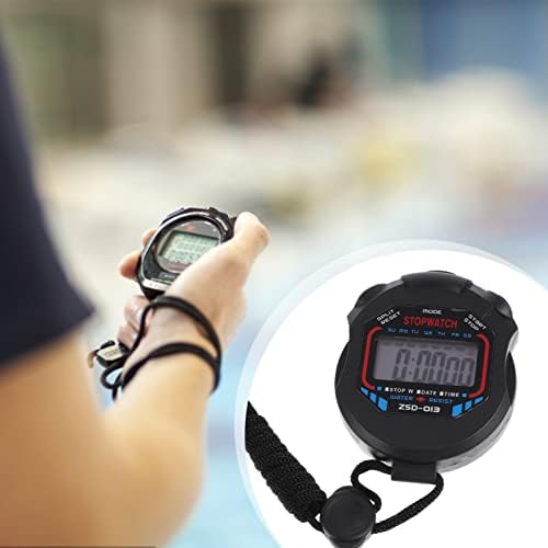 Inoomp Digital Professional Handeald Stopwatch Timer Chronograph Timer עם תכונת אזעקה לספורט