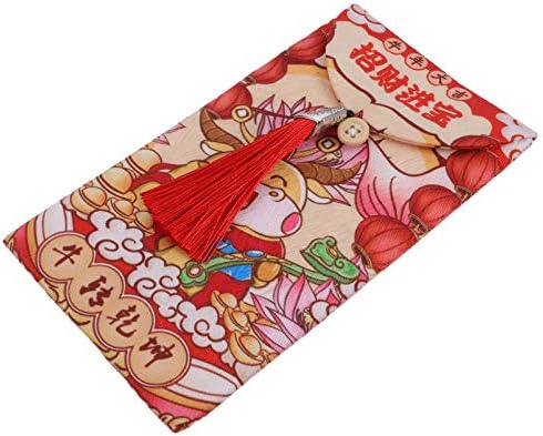 סיני אדום מנות משי אדום מעטפות סיני הונגבאו מתנה לעטוף שקיות מזל מעטפות סיני מזל כסף תיק עבור חג