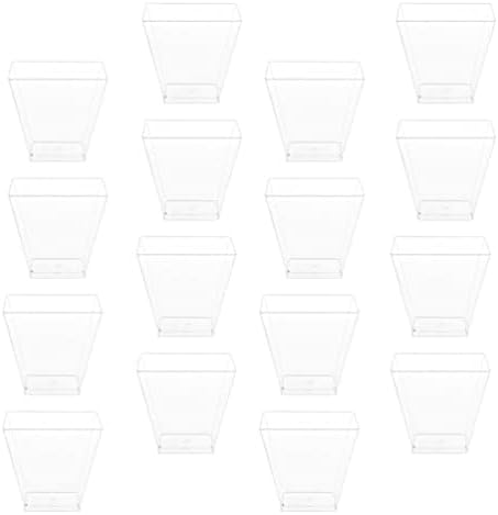 Bestonzon Cups Parfait כוסות 100 כוסות קינוח פלסטיק כוסות כוסות פרפה כוסות מנהיג למסיבה מיני כוסות קינוח