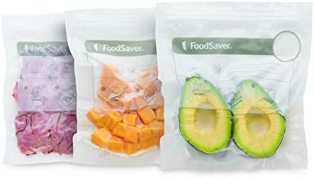 FoodSaver FS2160 אטם ואקום כף יד רב-שימושי ומרינאטור, 2146039 & FoodSaver 1-ליטול 1-רביעייה ללא BPA ללא שכבתיים
