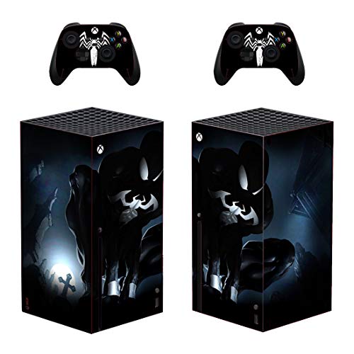 Hero Spiderstickers מדבקות עור לעור X-Box-One-Series X, עטיפת מגן כיסוי עמידה בעמידה קונסולת