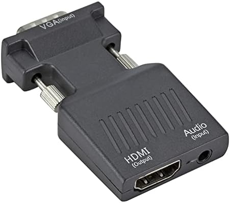קלט VGA מובנה למתאם פלט HDMI עם VGA זכר שמע לממיר HDMI ממיר נשי טלוויזיה טלוויזיה