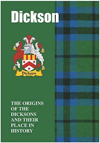 אני Luv Ltd דיקסון חוברת Ancestry היסטוריה קצרה של מקורות השבט הסקוטי
