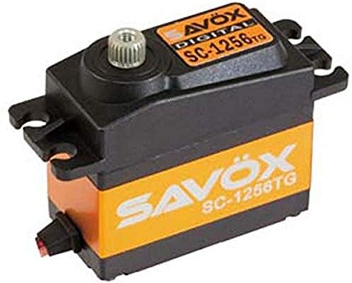 Savox SC-1256TG ציוד טיטניום גבוה למומנט רגיל סרוו דיגיטלי