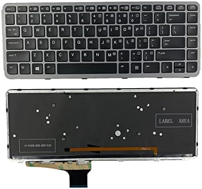 מחשב נייד החלפת ארהב פריסה עם תאורה אחורית מקלדת עבור אליטספר פוליו 1040 גרם1 1040 גרם2 736933-001