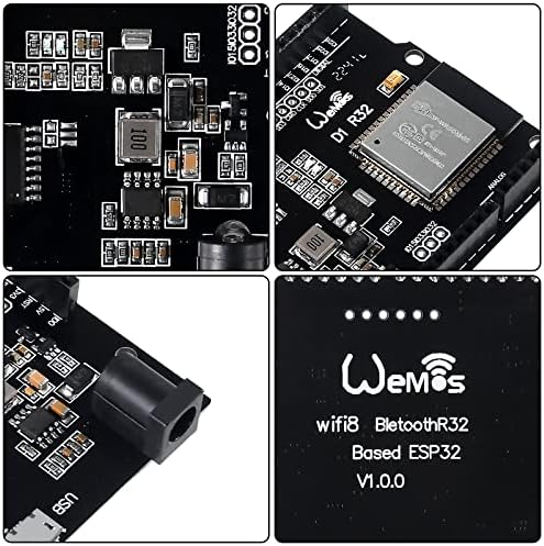 MELIFE 4PCS ESP32 עבור WEMOS D1 MINI D1 R32 WIFI Wireless Bluetooth פיתוח לוח CH340 4M פלאש עם מיקרו