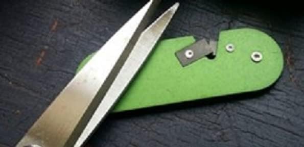 מחדד סכין מחדד, 3 איקס 1 איקס 0.5, ירוק
