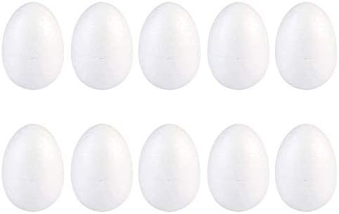 קצף מלאכה של Bestoyard 20 יחידות צביעה ביצה ביצה פסחא ביצה ביצה לפסטיבל ילדים מלאכת קישוטים חיצוניים