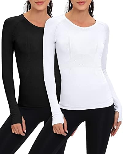 2 חתיכות נשים חולצת אימון שרוול קצר חולצות אימון חלקות אימון צמרות אימון מוטבעות ספורט יוגה חולצה