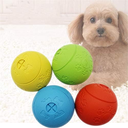N / C כדור PET כדור צעצוע כלב כדור גומי כדור גומי צעצוע כלבים אינטראקטיבי, הגנה על סביבה אנטי-שיט, בטוחה