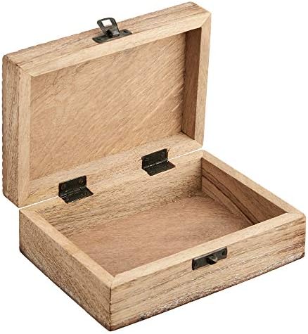 מארגן קופסאות תכשיטים מעץ - שיק לבן וינטג