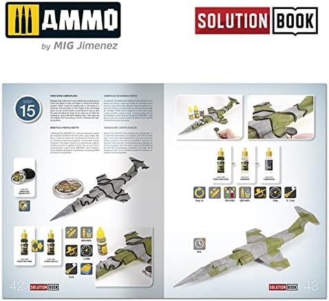 תחמושת מיג איך לצייר איטלקי נאט ו מטוסי פתרון ספר-דגם בניין צבעים וכלים אמיג6525