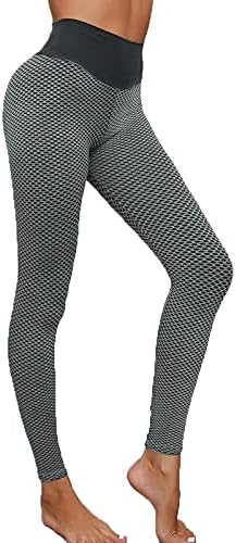 מכנסי יוגה ליולדות מיאשוי עם כיסים כושר מפעיל חותלות יוגה מכנסי נשים אורך ספורט פעיל פטיט מלא