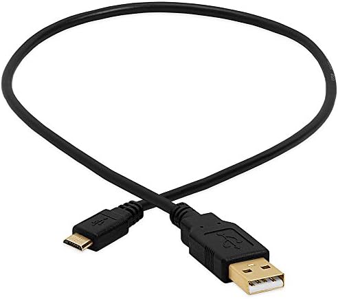 CMPLE - כבל USB מיקרו 10ft זכר למיקרו USB טעינה כבלים טעינה נתונים סנכרון USB לכבל USB לטלפון אנדרואיד, מחשב