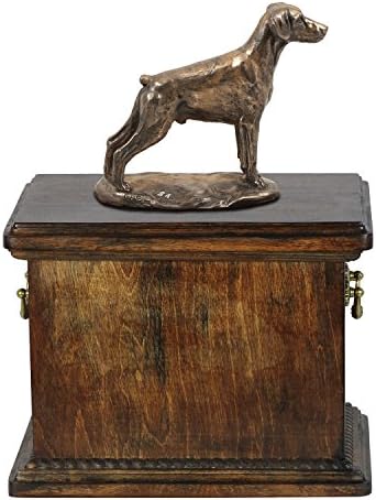 דוברמן, זיכרון, כד לאפר של כלב, עם פסל כלב, ארטדוג