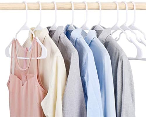 GSDNV תליוני בגדי פלסטיק ביתיים מחוררים 10 יח 'עמיד ורזה מושלם למכנסיים חולצת שמלת מעיל מעיל או לחיסכון