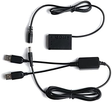 ACK-E18 ערכת כוח USB מתאם AC החלפת DR-E18 מצמד ערכת סוללה דמה עבור CANON REBEL T7I T6I T6S ​​SL2 EOS
