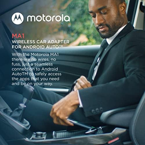 מוטורולה מא1 מתאם לרכב אוטומטי אנדרואיד אלחוטי-חיבור מיידי מסמארטפון למסך רכב עם התקנה קלה-מתאם