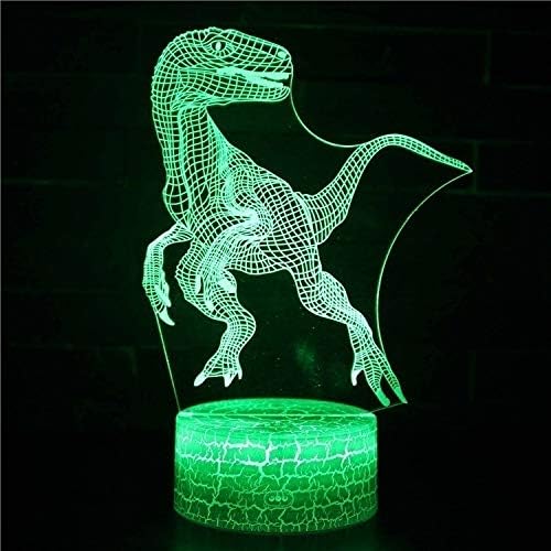 SZG דינוזאור מנורת שולחן כתיבה 2 נוגעת ללידה חדר בית חדר קשת סוס קשת למפן קישוט מנורות שולחן יצירתי למתנה