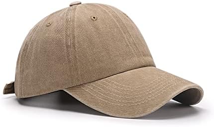 כובע בייסבול צבעים מוצקים כובע כותנה כותנה כותנה מתכווננת לגברים ונשים
