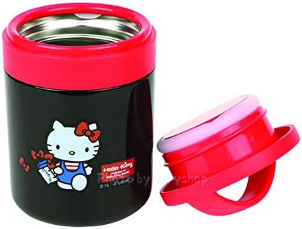 Artbox Hello Kitty בידוד מגניב בידוד בידוד מבודד, מיכל גרואל אורז 300 מל