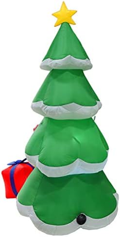 דגם מתנפח לחג המולד של HJKPM, עץ חג המולד דגם אוויר מתנפח קישוטים לגינה למתנת יום הולדת למסיבה