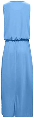 שמלות קיץ Twgone לנשים 2023 מחבוא מזדמן מחבב בטן שמלת מקסי עם סחף עם סחף