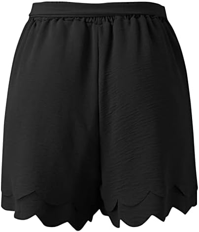 IIUS מותניים גבוהים חצאיות עם מכנסיים קצרים נשים קפלים גולף זורמים סקורטס 2 ב 1 חצאית מיני ריצה