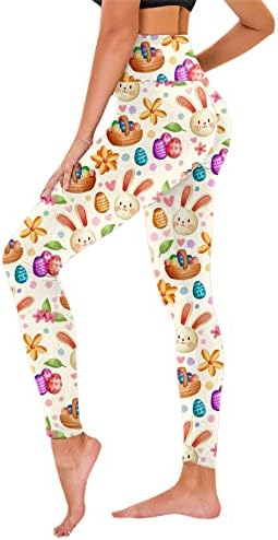 חותלות אימון לנשים אופנה 2023 דחיסת הדפס ארנב חמוד מכנסיים ריצה של מכנסי ספורט נוח רך נוח טייץ 'טייץ'