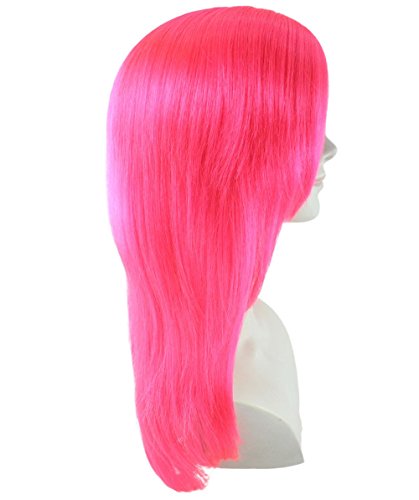 WIGS2YOU H-965 פאה שמלה מפוארת של תלתל ורוד ארוך, פאה מלאה, קוספליי, איכות פרימיום, טבעית, פאה,