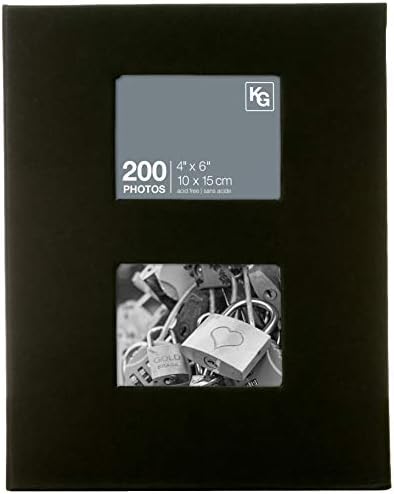 Kiera Grace Contemporary Frame-Accessores, 4 x 6, שחור