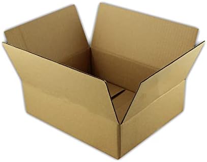 1 קופסא אקולוגית 10 על 8 על 4 תיבת אריזת קרטון גלי דיוור תיבת משלוח נעה קרטון 10 על 8 על 4 אינץ